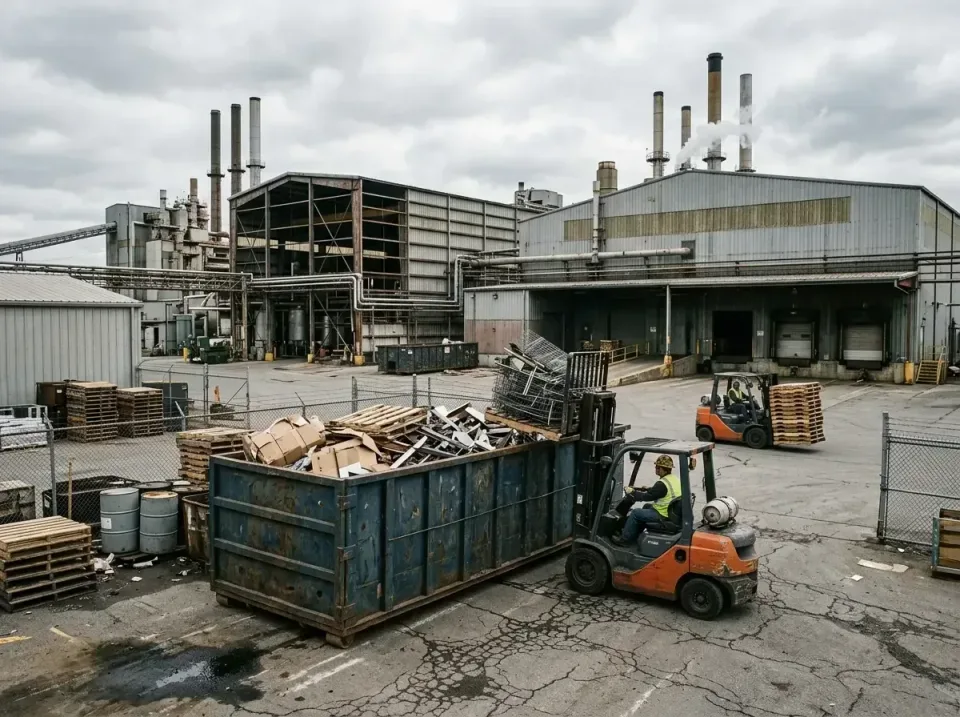 industrial-factory-scrap-conta-003 — frequently asked questions, Cheap Roll-off Dumpster Rentals in St. Joseph, IL